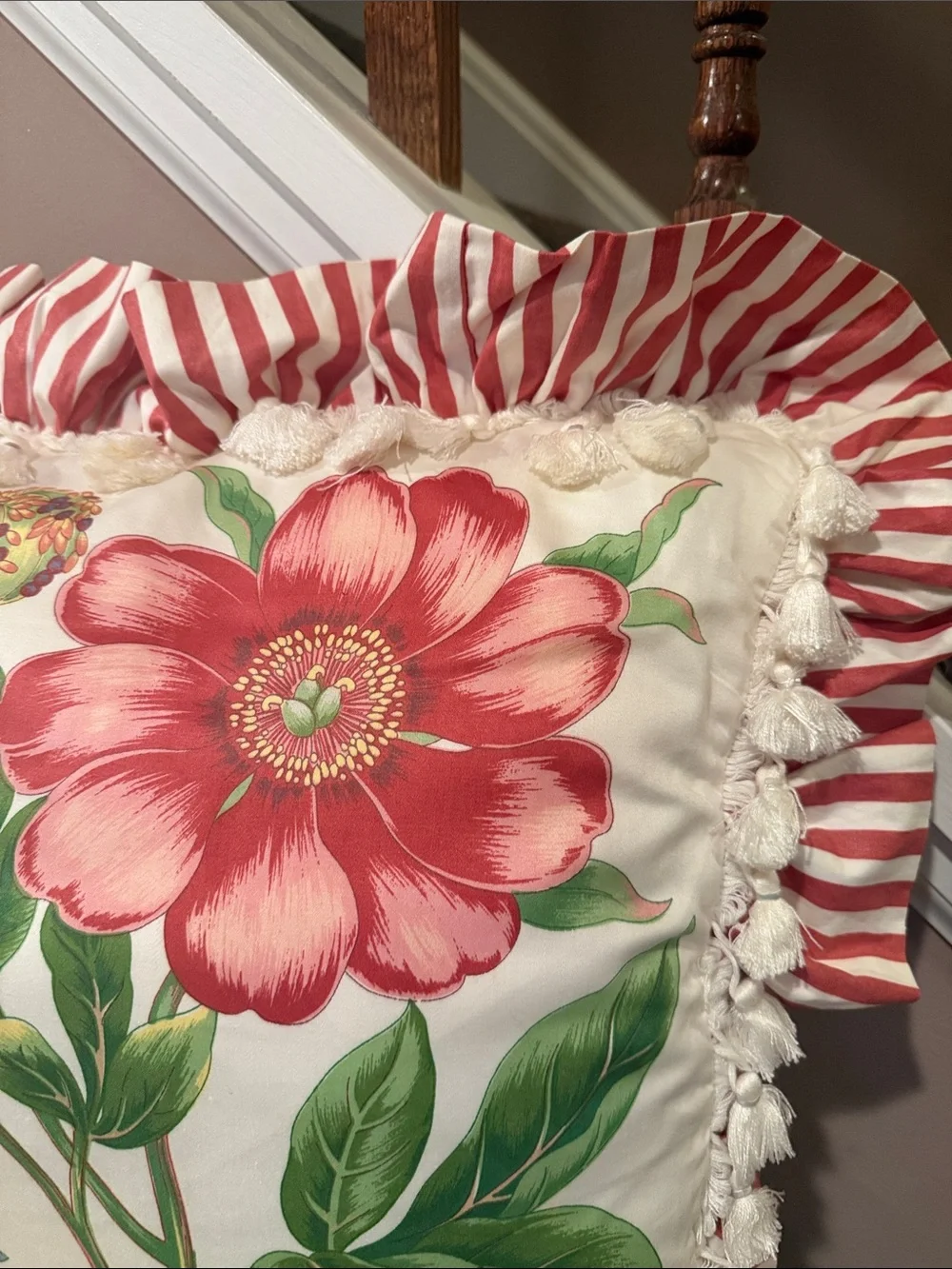 Legacy “A Ryan Company” Floral Throw Pillows, Set of 2